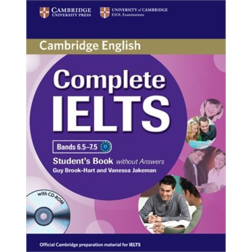 Complete IELTS Bands 6.5–7.5 Student's Book with Answers with CD-ROM 