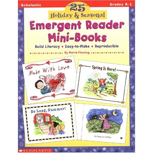 25 Holiday & Seasonal Emergent Reader Mini-Books 